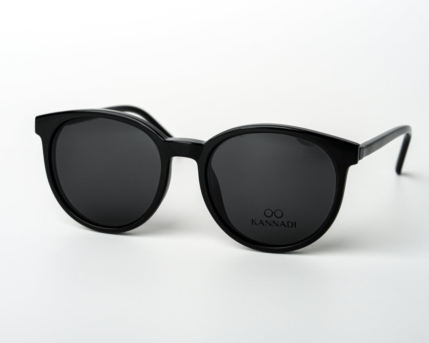 Round Clip On Glassses Optical
