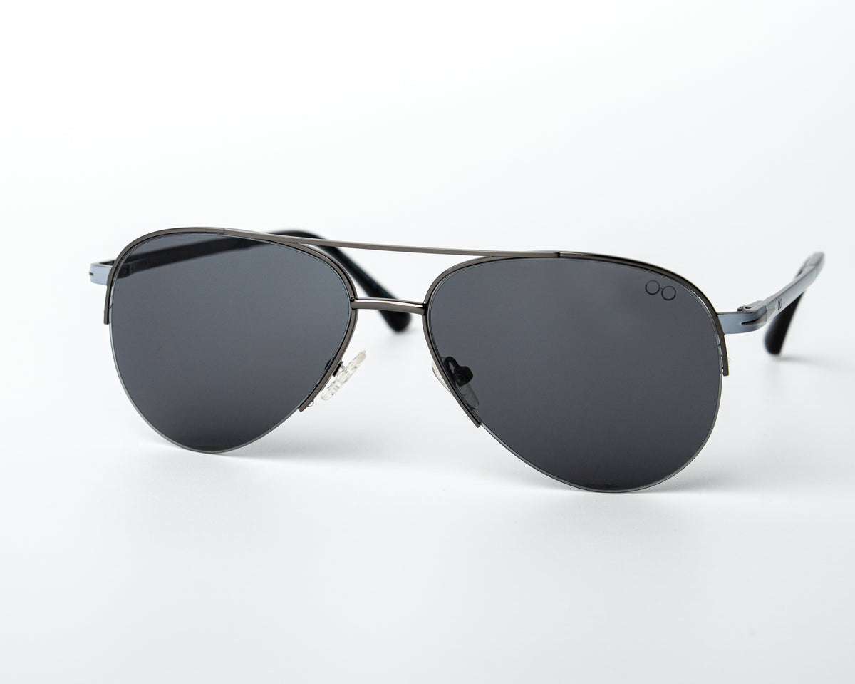 Half Rim Aviator Polarized