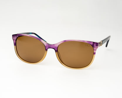 Rounded Cat-Eye Sunglasses