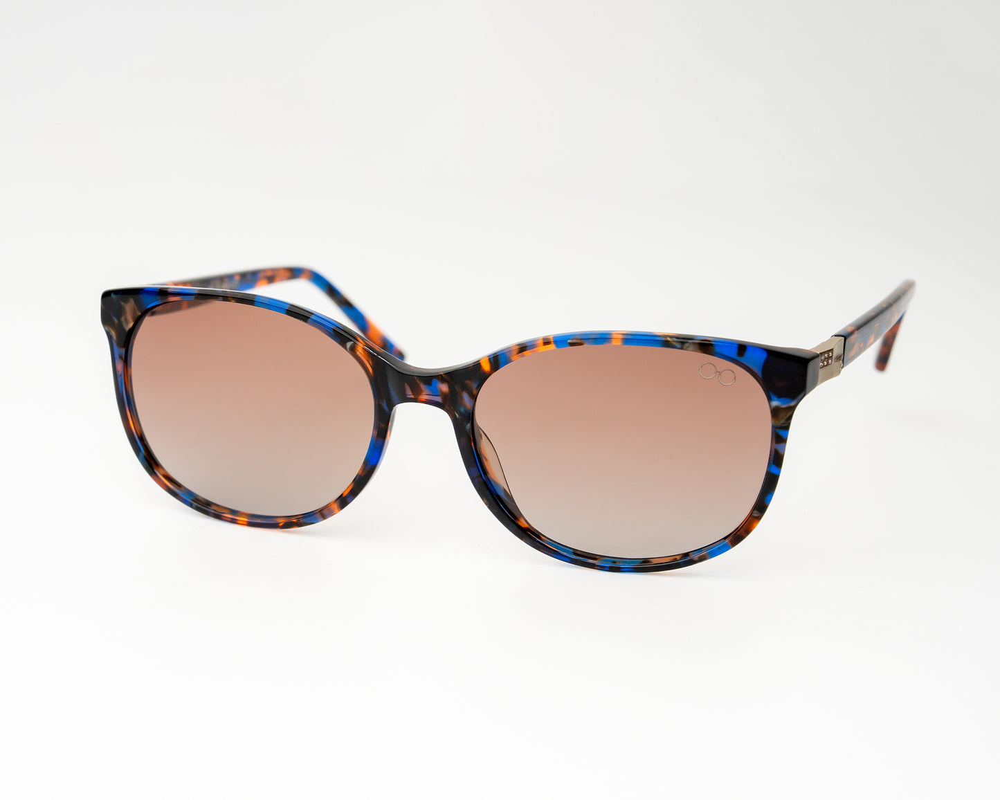 Rounded Cat-Eye Sunglasses