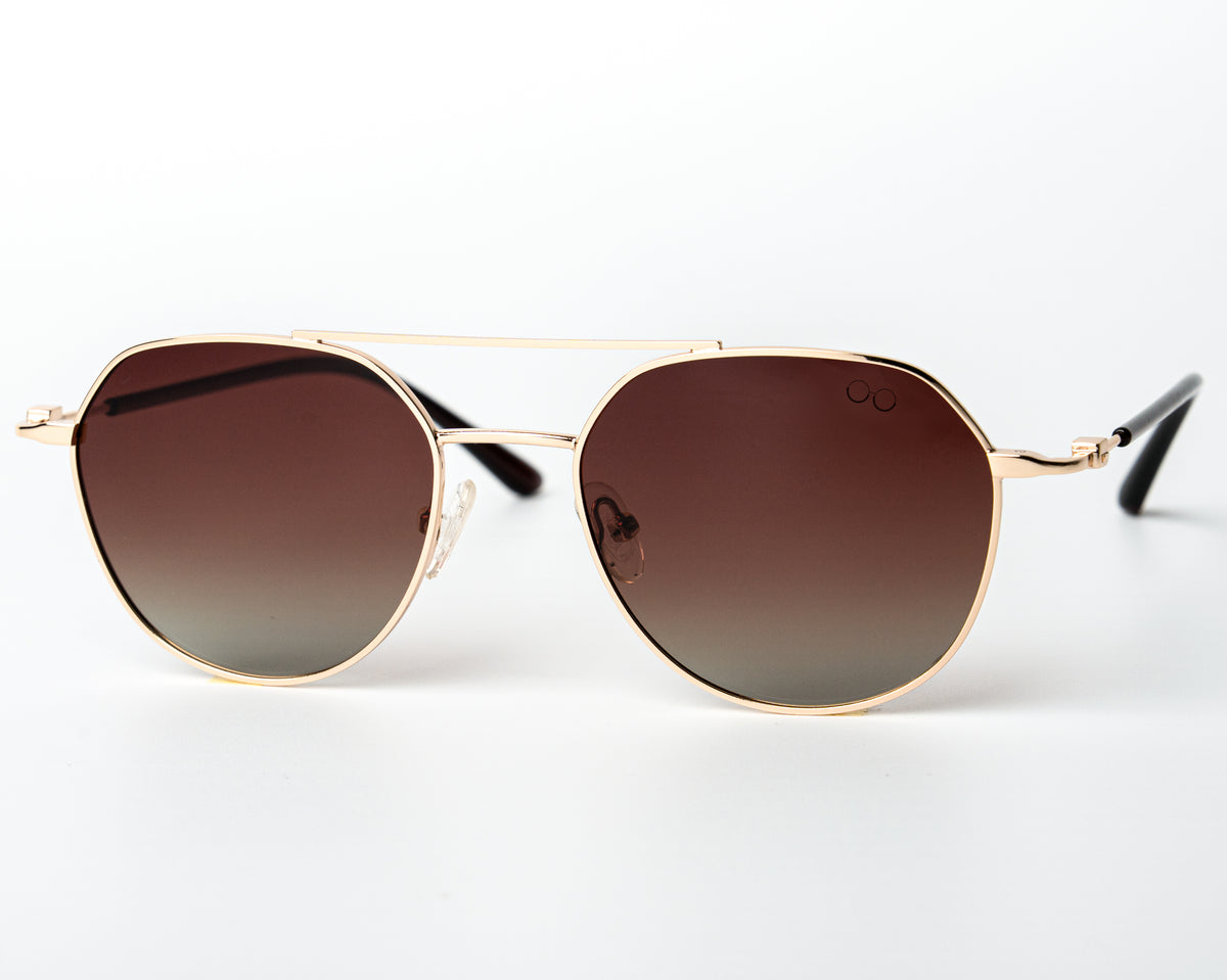 Modern Round Double Bridge Polarized