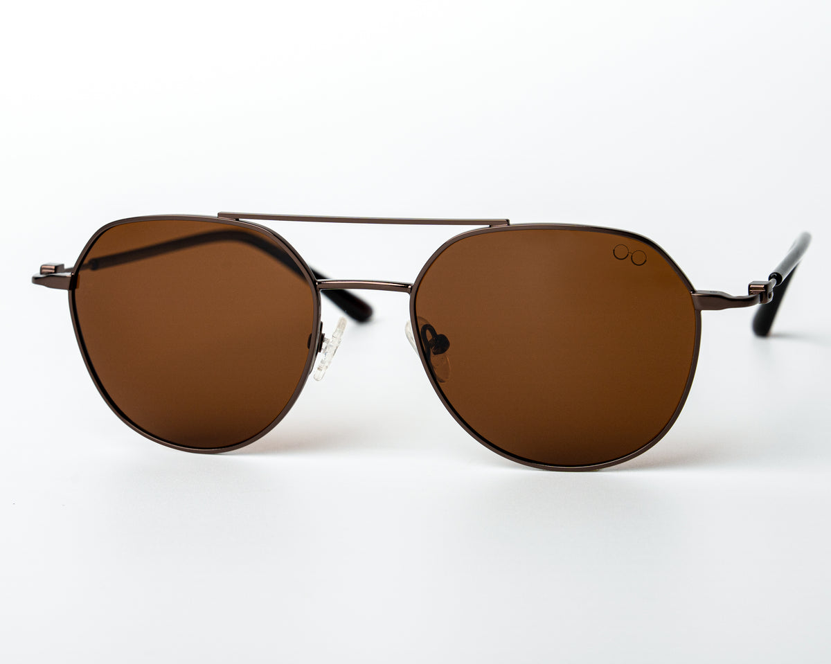 Modern Round Double Bridge Polarized