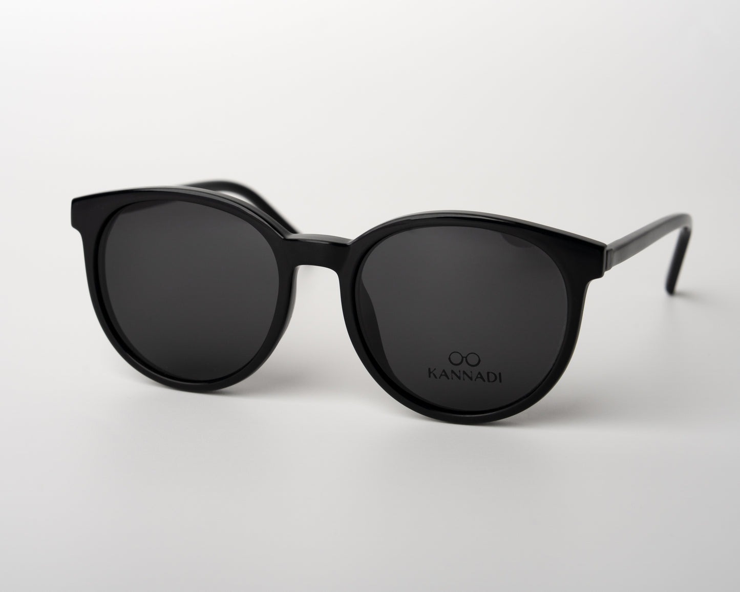 Round Clip On Glassses Optical