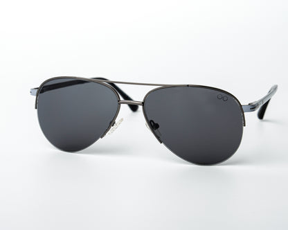 Half Rim Aviator Polarized