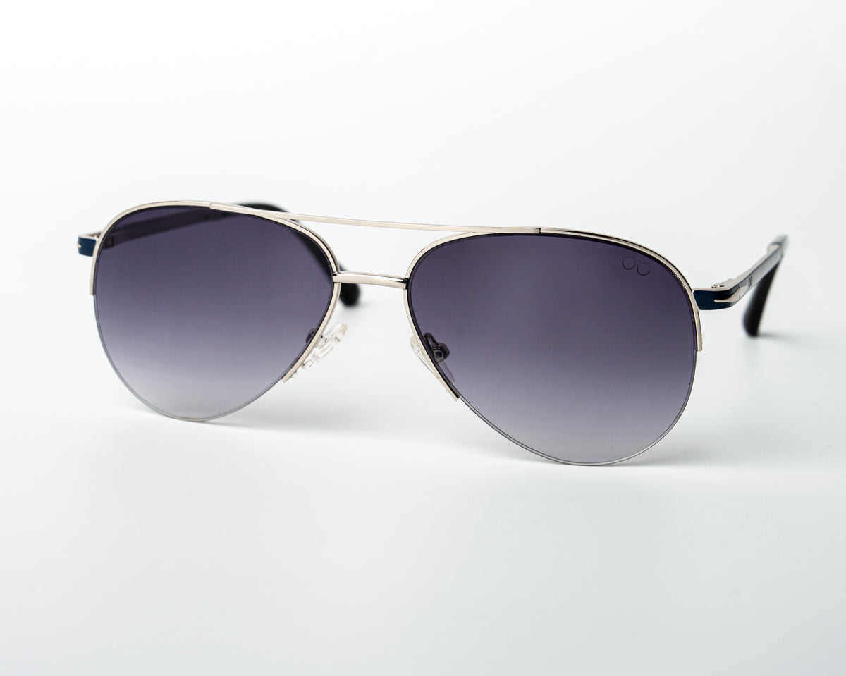 Half Rim Aviator Polarized