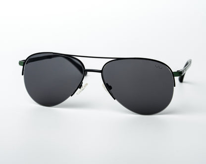 Half Rim Aviator Polarized