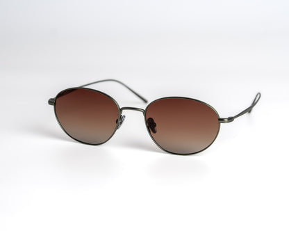 Modern Oval Titanium